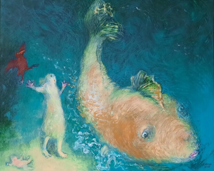 Zlatá rybka - splněné přání _ Golden Fish - Wish fulfilled